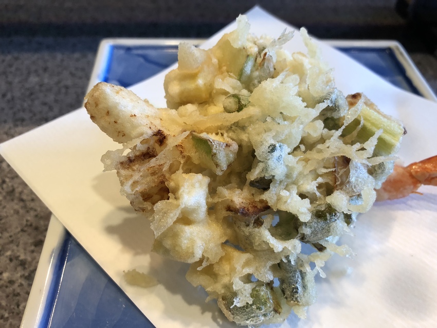 いろんなお野菜のかき揚げ。玉ね...