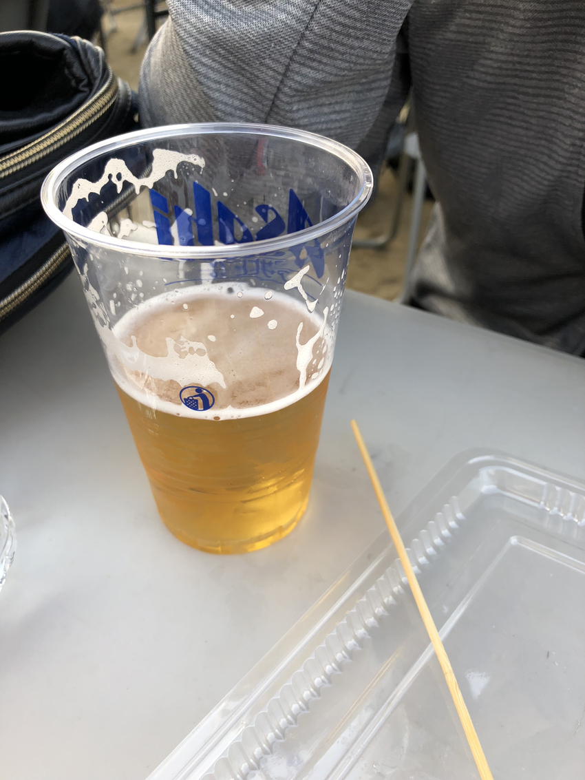 5/5の夕飯。生ビール¥600