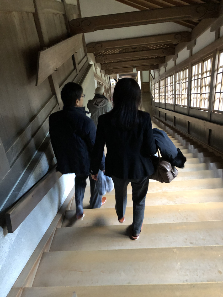 下りも長い