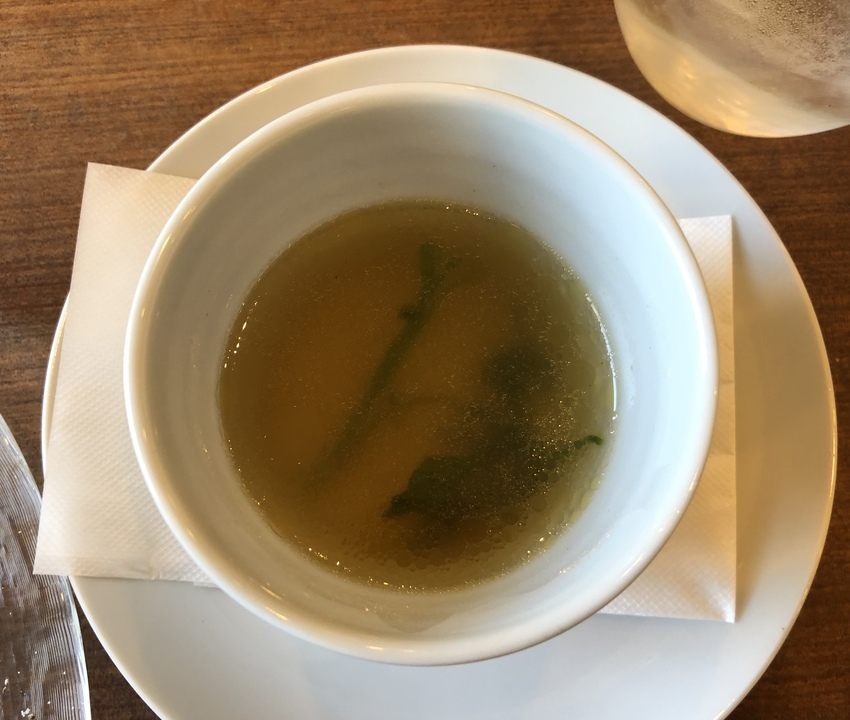 クレソンのスープ