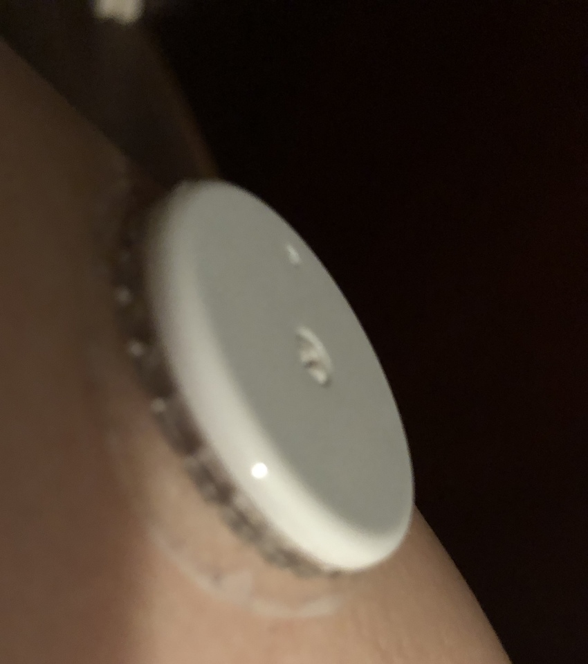 これは私のセンサー。左腕上腕部...