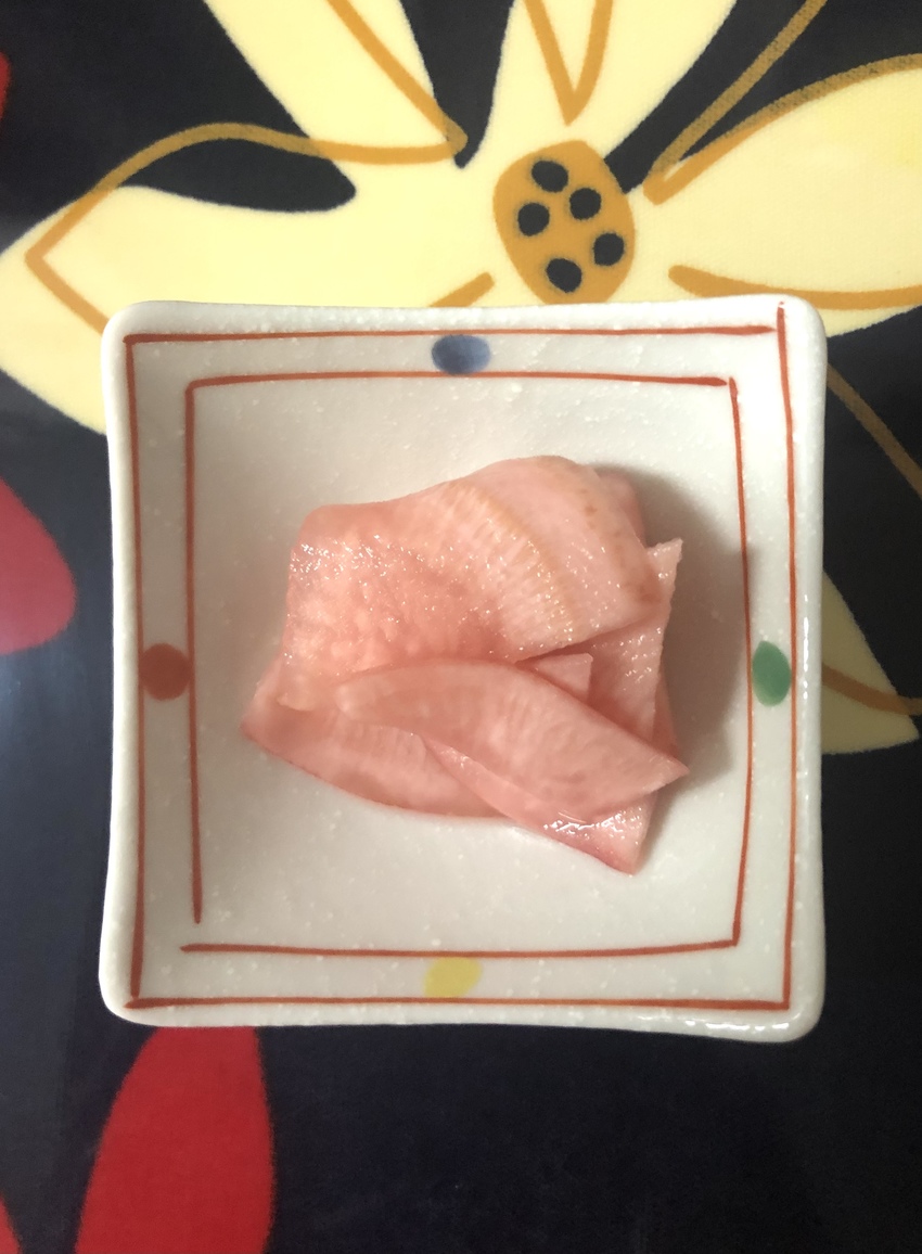 赤カブのお漬物　12/19/2...