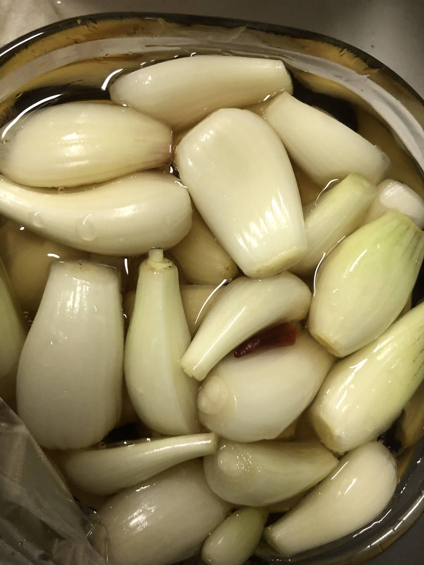 らっきょうの甘酢漬け　6/13...