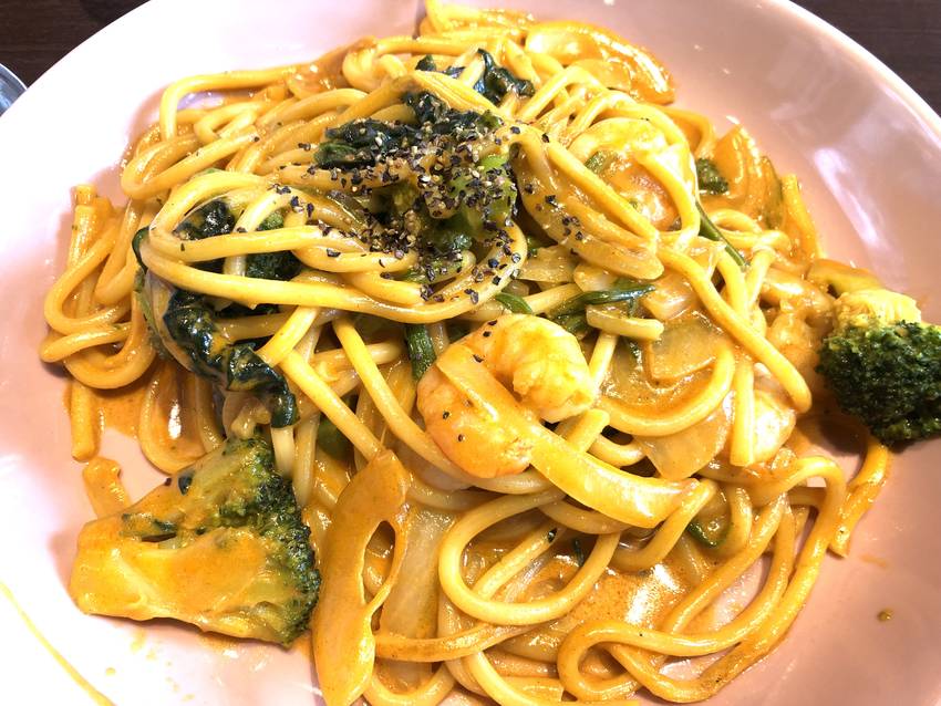 海老のビスクパスタ　10/20...