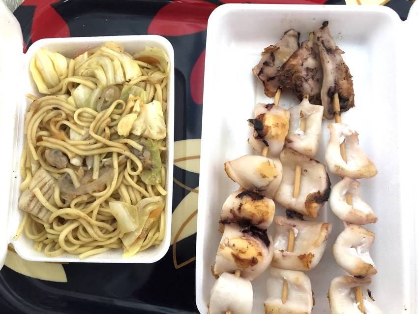 イカ焼き＆海鮮焼きそば　2/2...