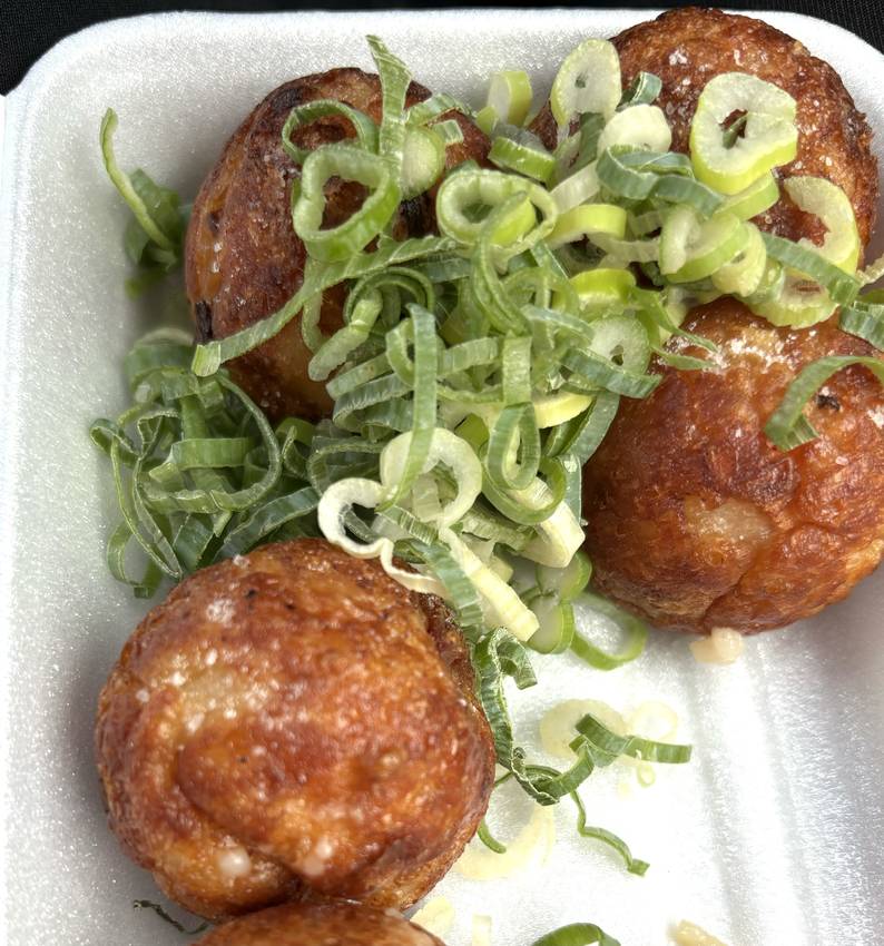 塩&amp;ネギ、素のたこ焼き...