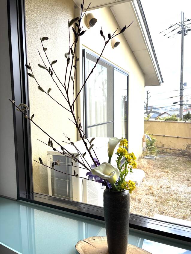 今日の生花　2/25/2025