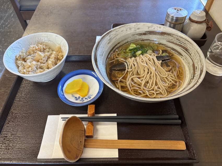鰊蕎麦セット　4/5/2025