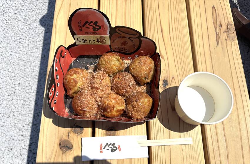 大タコ入りたこ焼き能登の塩　4...