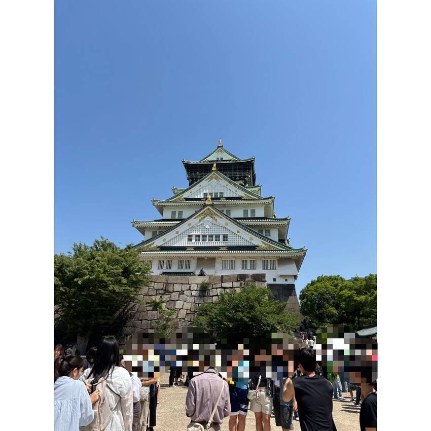 大阪城　6/5/2025