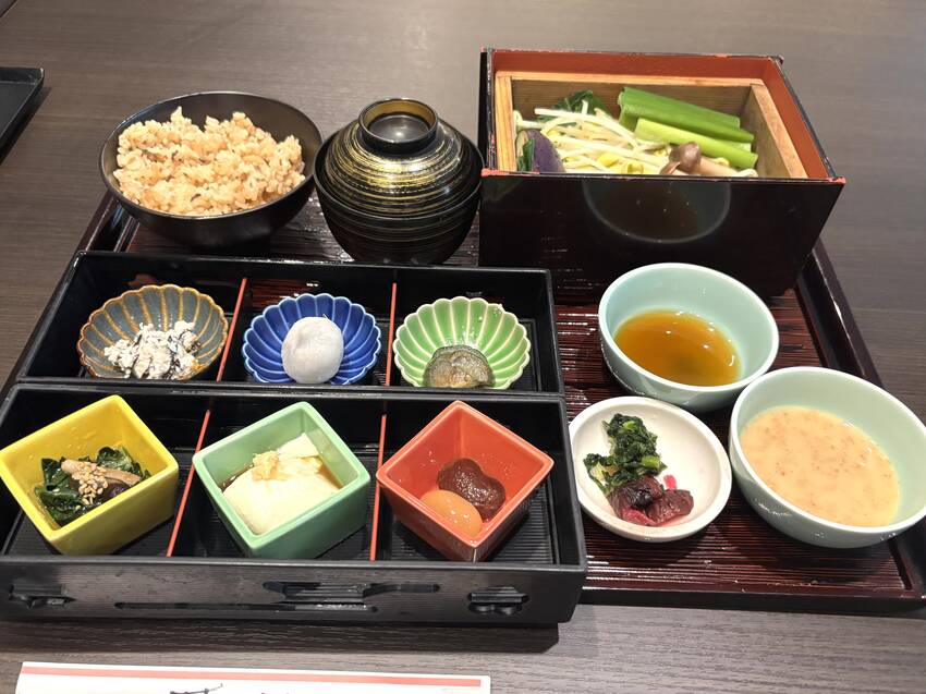 京野菜の蒸籠蒸し　葵茶屋　8/...