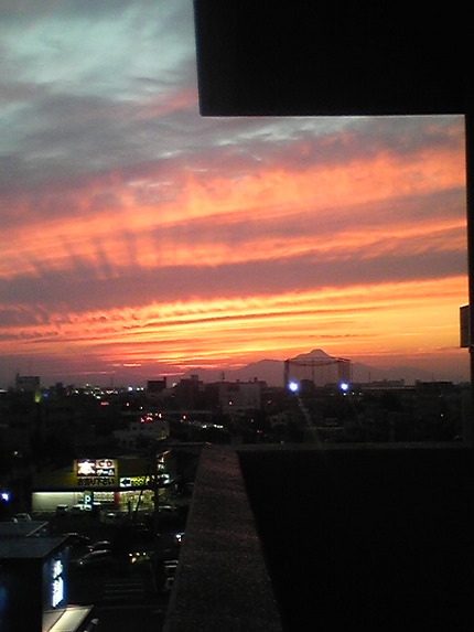 夕暮れ時分