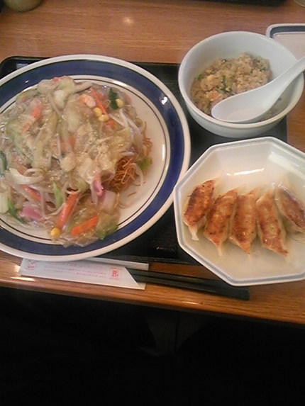やっとランチ