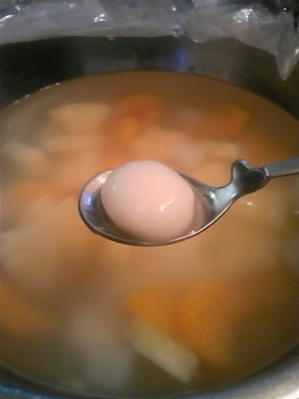 白玉粉で...