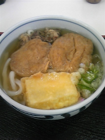 今日の讃岐うどん