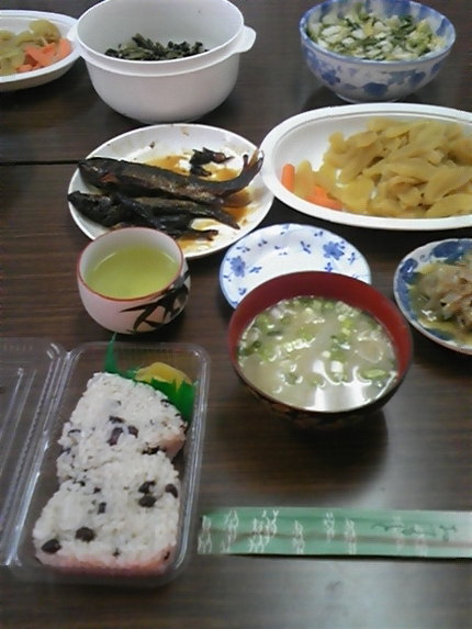 今日のお昼