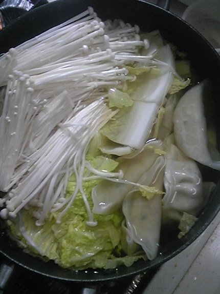 今宵は水餃子