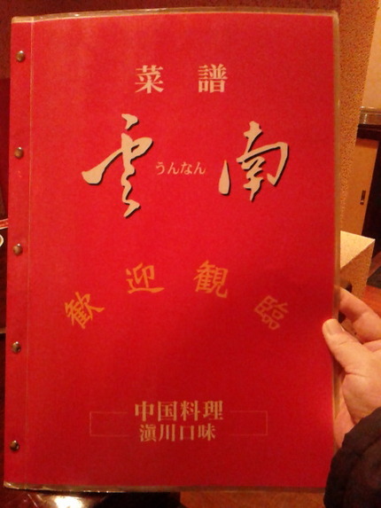 今宵は中国料理