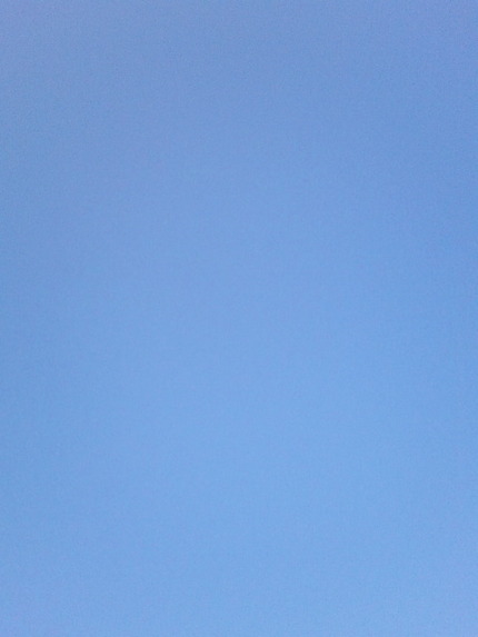 雲一つ無い