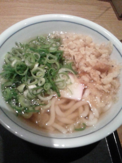 今宵はうどん