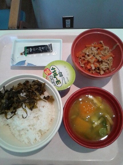 今朝の朝食