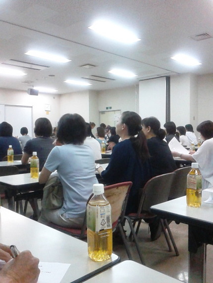 今日は御船中学校の地区別懇談会