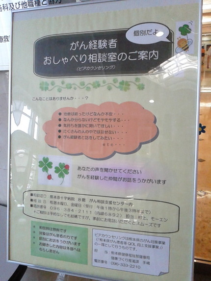 今日は熊本赤十字病院に