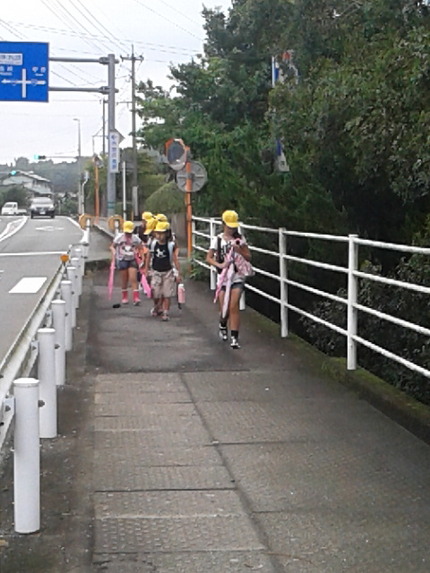 新学期挨拶運動