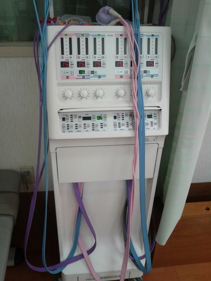 リハ室で物療