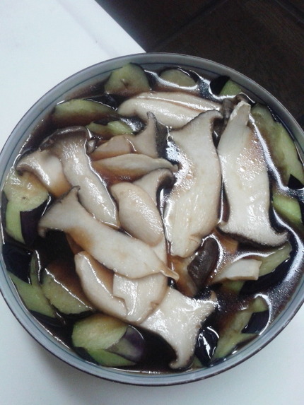 前回の出汁が残ってたんで...
