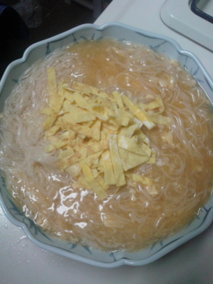 冷たい素麺もいいが