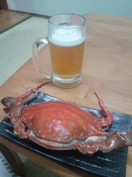 ワタリガニで