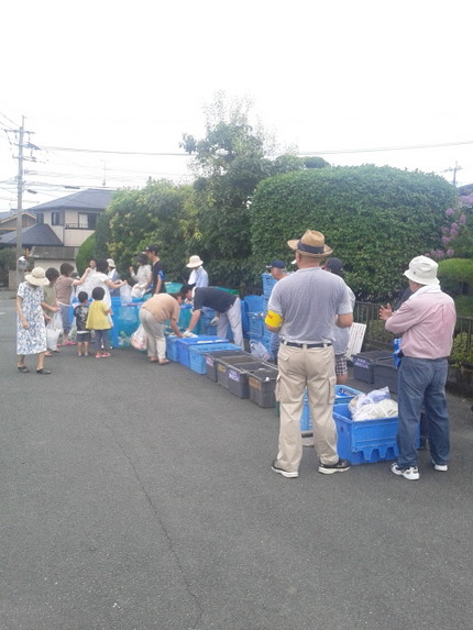 今日はリサイクルステーション