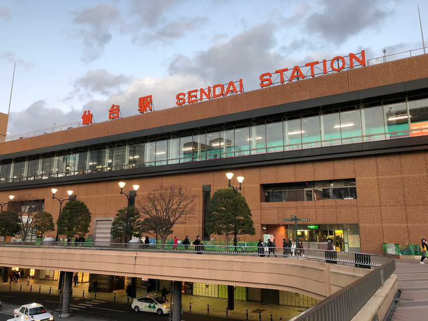 ★仙台駅3階、新幹線南改札口前...