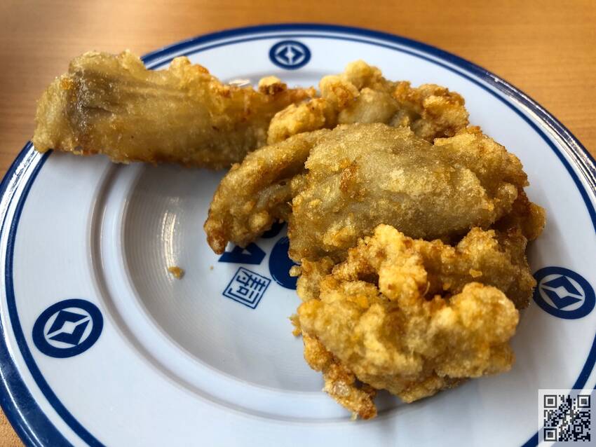 ★「まぐろ竜田揚げ」150円、...