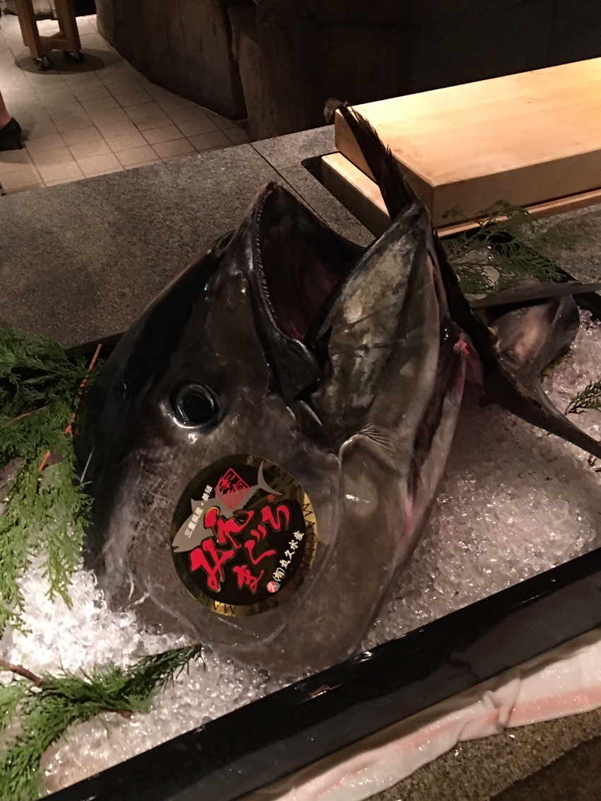 マグロの解体ショーを初めて見た