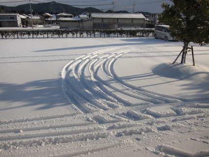 雪国では無いけれど