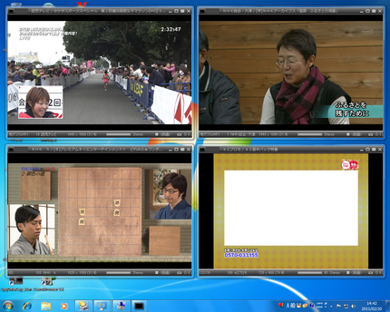 ＴＶ番組録画（地デジ＋ＢＳ＋C...