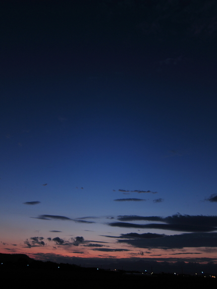 久し振りの夏空