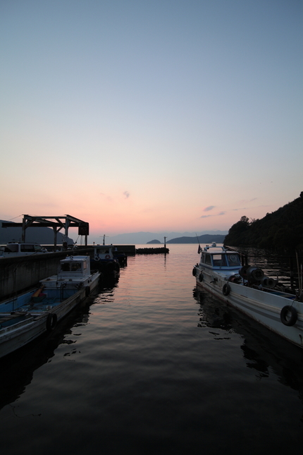 琵琶湖の夕凪(2)