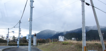 今時の湖西の山々