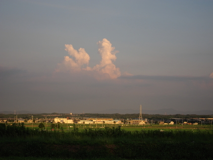 今日の入道雲