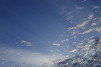 夕方の空