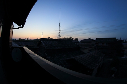 今日の夜明け