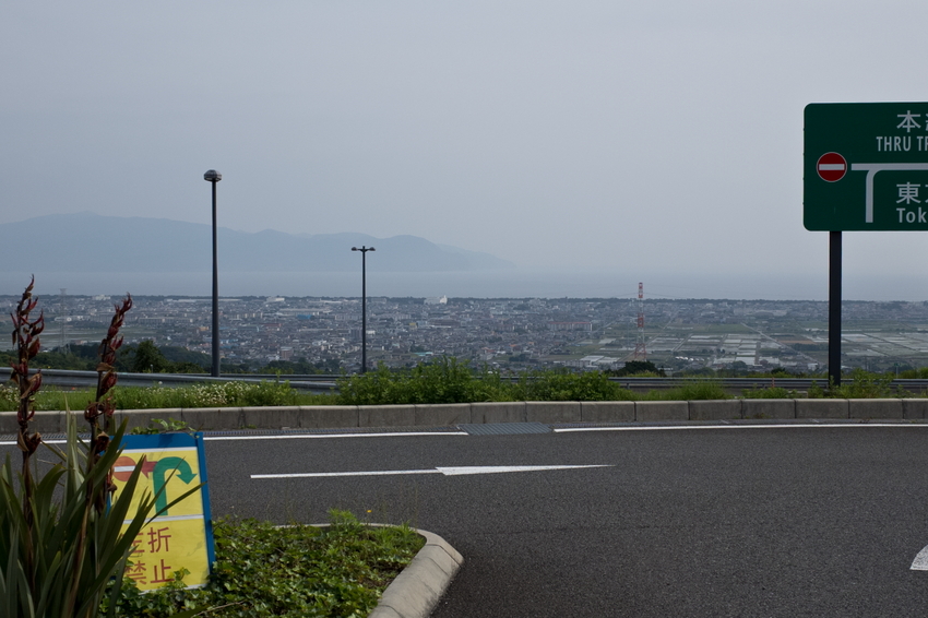 新東名駿河湾沼津ＳＡからの駿河...