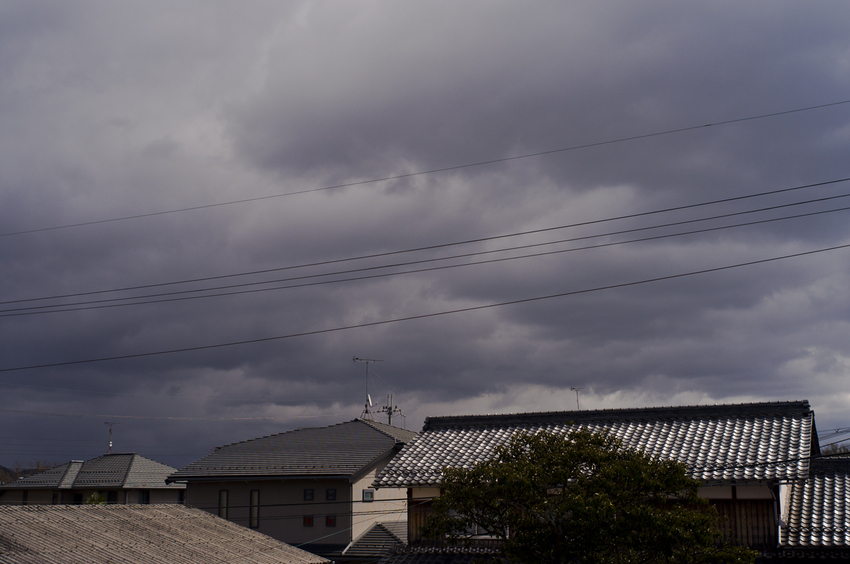 電線が邪魔なんですよね。 【撮...