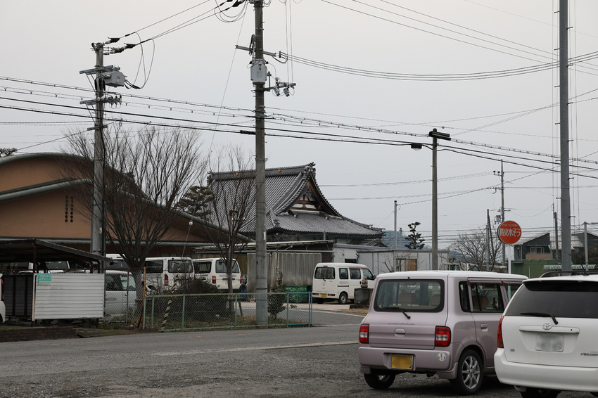 ピントは寺の屋根。 【撮影デー...