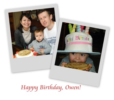 Happy 2nd Birthday, Owen