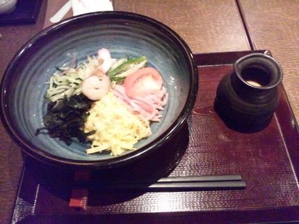 冷やし中華風そうめん