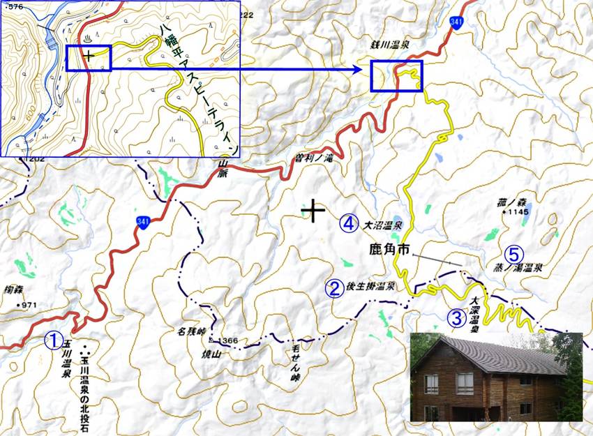 この五温泉の中で、湯治専門の宿...